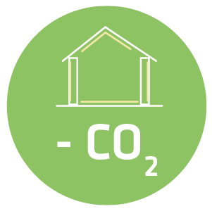 Icona meno-CO2 - FI·VE Isolanti