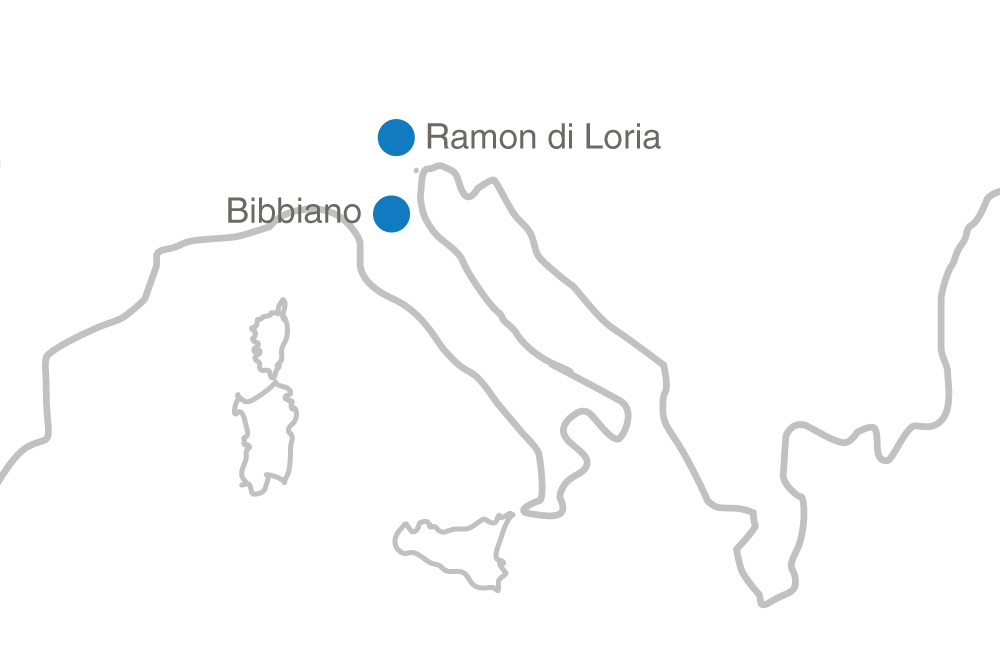 Cartina stabilimenti - FI·VE Isolanti